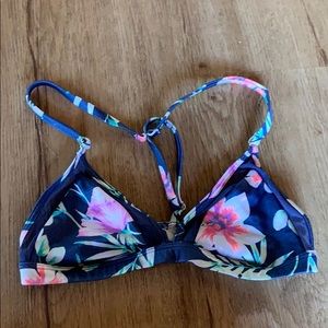 Victoria’s Secret pink floral bralette Xs